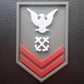 US Navy Petty Officer 2nd Class Insignia Symbols 3D STL Files For 3D Printing Using 3D Printer Machines
