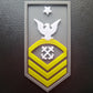 US Navy Senior Chief Petty Officer Insignia Symbols 3D STL Files For 3D Printing Using 3D Printer Machines