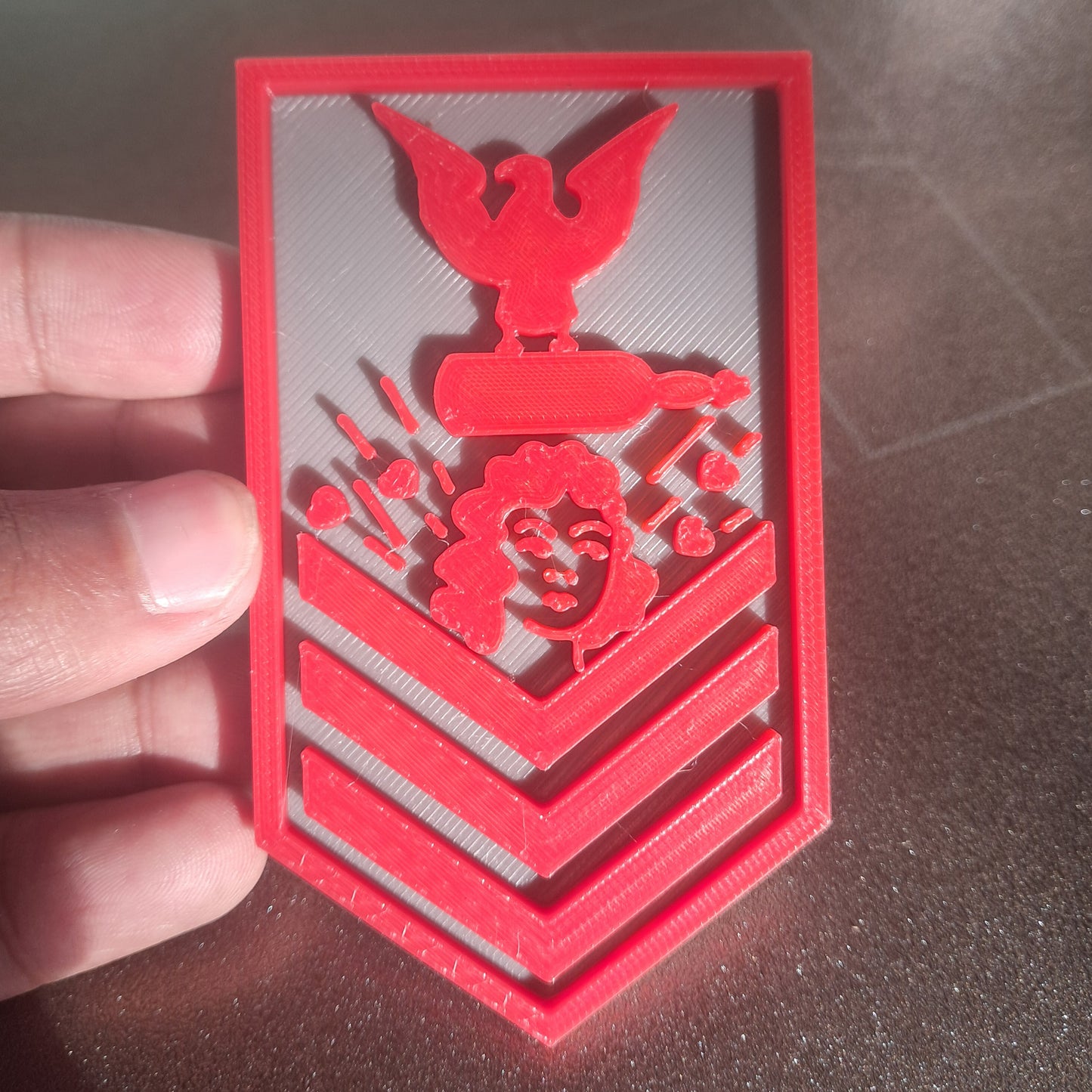 US Navy Hospital Corpsman HM1 Petty Officer Insignia Symbols 3D STL Files For 3D Printing Using 3D Printer Machines