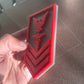 US Navy Hospital Corpsman HM1 Petty Officer Insignia Symbols 3D STL Files For 3D Printing Using 3D Printer Machines