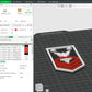 US Navy HCMC E-9 Petty Officer Insignia Emblem Symbols 3D STL Files For 3D Printing Using 3D Printer Machines