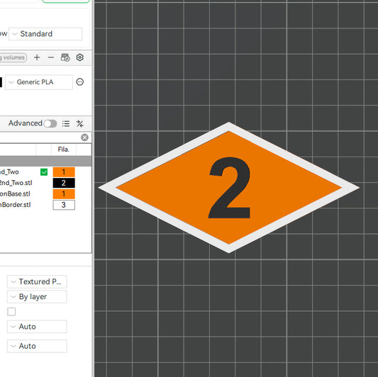 US Army Ranger 2nd Battalion Officer Insignia Emblem Symbols 3D STL Files For 3D Printing Using 3D Printer Machines