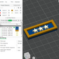 US Army Military O-9 Lieutenant Mess Uniform Officer Insignia Emblem Symbols 3D STL Files For 3D Printing Using 3D Printer Machines