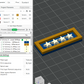 US Army Military O-10 General Mess Uniform Officer Insignia Emblem Symbols 3D STL Files For 3D Printing Using 3D Printer Machines