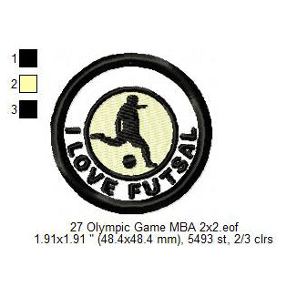 Olympic Sports Boxing Breaking Climbing Cycling BMX Racing Cycling Road Diving Equestrian Fencing Futsal Football Silhouette Badges Patches Machine Embroidery Digitized Design Files