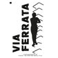 Via Ferrata Rock Mountain Climbing Hiking Hill Trekking Hikers Silhouette Machine Embroidery Digitized Design Files