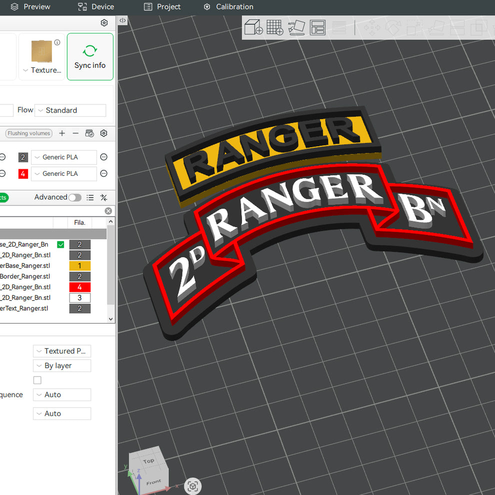 US Army 2nd Ranger Bn Ranger Battalion Officer Insignia Emblem Symbols ...