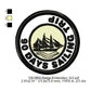 90 Days Sailing Trip Merit Adulting Badge Machine Embroidery Digitized Design Files