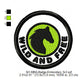 Wild and Free Merit Adulting Badge Machine Embroidery Digitized Design Files