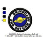 2nd Saturn Returning Merit Badge Machine Embroidery Digitized Design Files