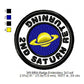 2nd Saturn Returning Merit Badge Machine Embroidery Digitized Design Files