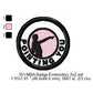 Sophie Cunningham Pointing You USA NBA Basketball Player Silhouette Merit Adulting Badge Machine Embroidery Digitized Design Files