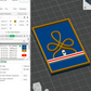 US Army Military W-2 Chief Warrant Officer Board Mess Uniform Insignia Emblem Symbols 3D STL Files For 3D Printing Using 3D Printer Machines