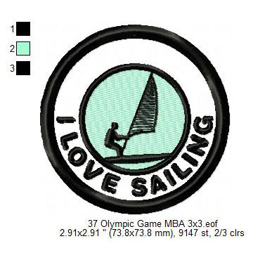 Olympic Sports Sailing Shooting Skateboarding Surfing Swimming Table Tennis Taekwondo Tennis Trampoline Gymnastics Silhouette Badges Patches Machine Embroidery Digitized Design Files