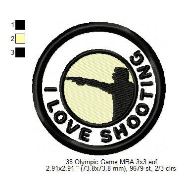 Olympic Sports Sailing Shooting Skateboarding Surfing Swimming Table Tennis Taekwondo Tennis Trampoline Gymnastics Silhouette Badges Patches Machine Embroidery Digitized Design Files