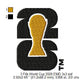 We Are 26 FIFA World Cup 2026 Soccer Football Sports Logo Machine Embroidery Digitized Design Files