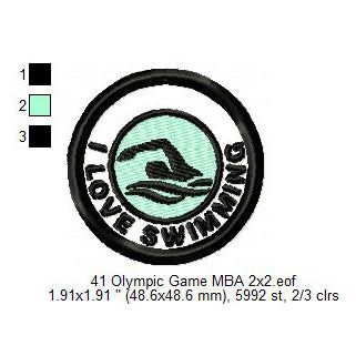 Olympic Sports Sailing Shooting Skateboarding Surfing Swimming Table Tennis Taekwondo Tennis Trampoline Gymnastics Silhouette Badges Patches Machine Embroidery Digitized Design Files