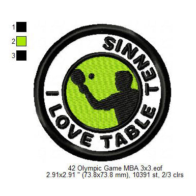 Olympic Sports Sailing Shooting Skateboarding Surfing Swimming Table Tennis Taekwondo Tennis Trampoline Gymnastics Silhouette Badges Patches Machine Embroidery Digitized Design Files