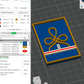 US Army Military W-5 Chief Warrant Officer Board Mess Uniform Insignia Emblem Symbols 3D STL Files For 3D Printing Using 3D Printer Machines