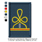 US Army W-5 Chief Warrant Officer Mess Uniform Insignia Symbols Emblems Patches Machine Embroidery Digitized Design Files