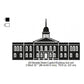 Nevada State Capitol Building Silhouette Machine Embroidery Digitized Design Files