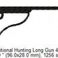 USA Popular Weapons Guns Rifles Silhouette Shadow Machine Embroidery Digitized Design Files | Dst | Pes | Hus | VP3 (Copy)