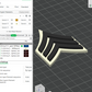 US Army Military E-5 Sergeant E-6 Staff Sergeant Officer Insignia Emblem Symbols 3D STL Files For 3D Printing Using 3D Printer Machines