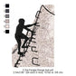 Via Ferrata Rock Mountain Climbing Hiking Hill Trekking Hikers Silhouette Machine Embroidery Digitized Design Files
