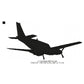 Cessna 172 Skyhawk, T-6 Texan, Th-73 Thrasher, T-54 Marlin US Navy Aircrafts Silhouette Set Machine Embroidery Digitized Design Files