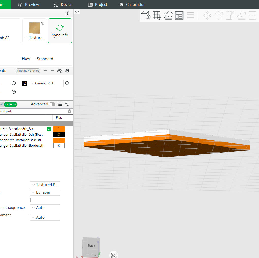 US Army Ranger 6th Battalion Officer Insignia Emblem Symbols 3D STL Files For 3D Printing Using 3D Printer Machines