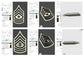 US Army Military E-9 Sergeant Major E-9 Sergeant Major Of The Army Officer Insignia Emblem Symbols 3D STL Files For 3D Printing Using 3D Printer Machines