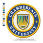 Chamberlain University Logo Machine Embroidery Digitized Design Files
