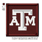 Texas A and M University Logo Machine Embroidery Digitized Design Files