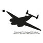 Martin PBM Mariner, Lockheed PV-1 Ventura, Curtiss SB2C Helldiver, Consolidated PB4Y-2 Privateer, Grumman F6F Hellcat WWII US Navy Aircrafts Silhouette Set Machine Embroidery Digitized Design Files