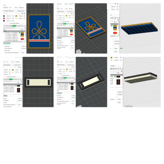 US Army Military O-1 Second 2nd Lieutenant Mess Uniform Officer Insignia Emblem Symbols 3D STL Files For 3D Printing Using 3D Printer Machines