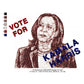 Vote For Kamala Harris Machine Embroidery Digitized Design Files