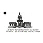 Bahia Blanca Argentina LDS Temple Outline Machine Embroidery Digitized Design Files