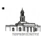 Florianopolis Brazil LDS Temple Outline Machine Embroidery Digitized Design Files