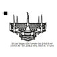 Las Vegas Nevada LDS Temple Outline Machine Embroidery Digitized Design Files