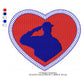 USA Independence Day Happy 4th of July Machine Embroidery Digitized Design Files | Dst | Pes | Hus | VP3