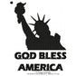 USA Independence Day Happy 4th of July Machine Embroidery Digitized Design Files | Dst | Pes | Hus | VP3