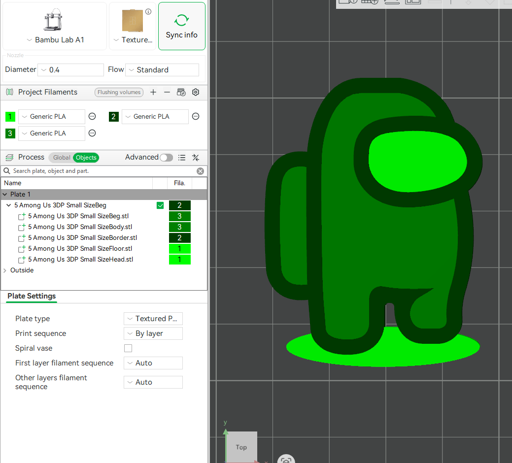 Among Us Popular Game Character 3D STL Files For 3D Printing Using 3D Printer Machines