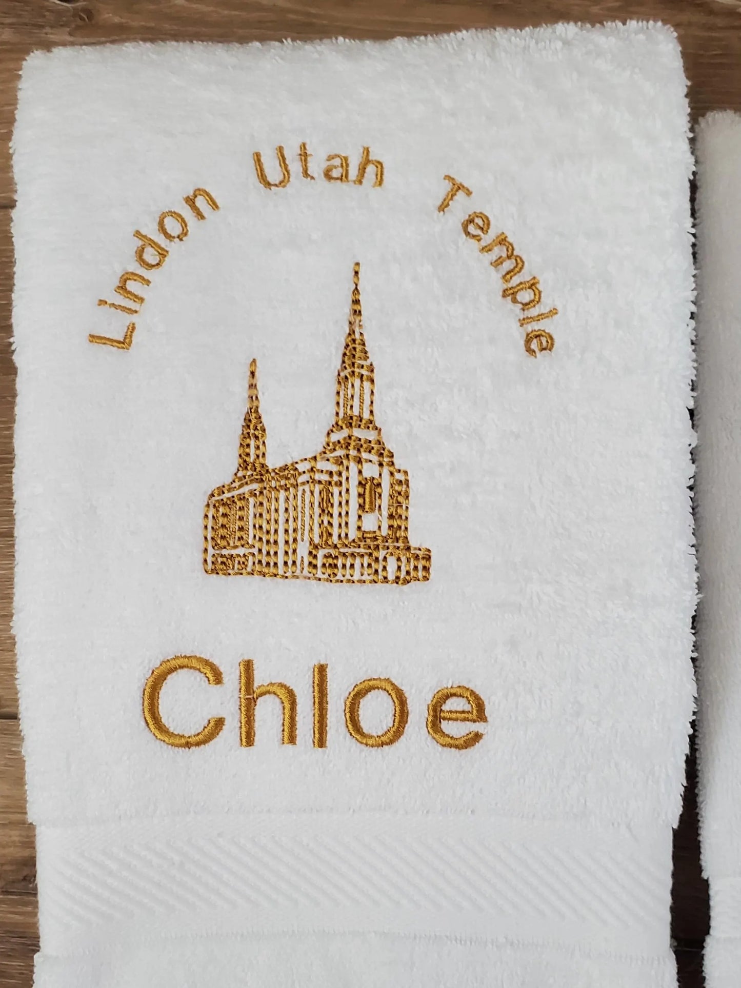 Lindon Utah LDS Temple Outline Machine Embroidery Digitized Design Files