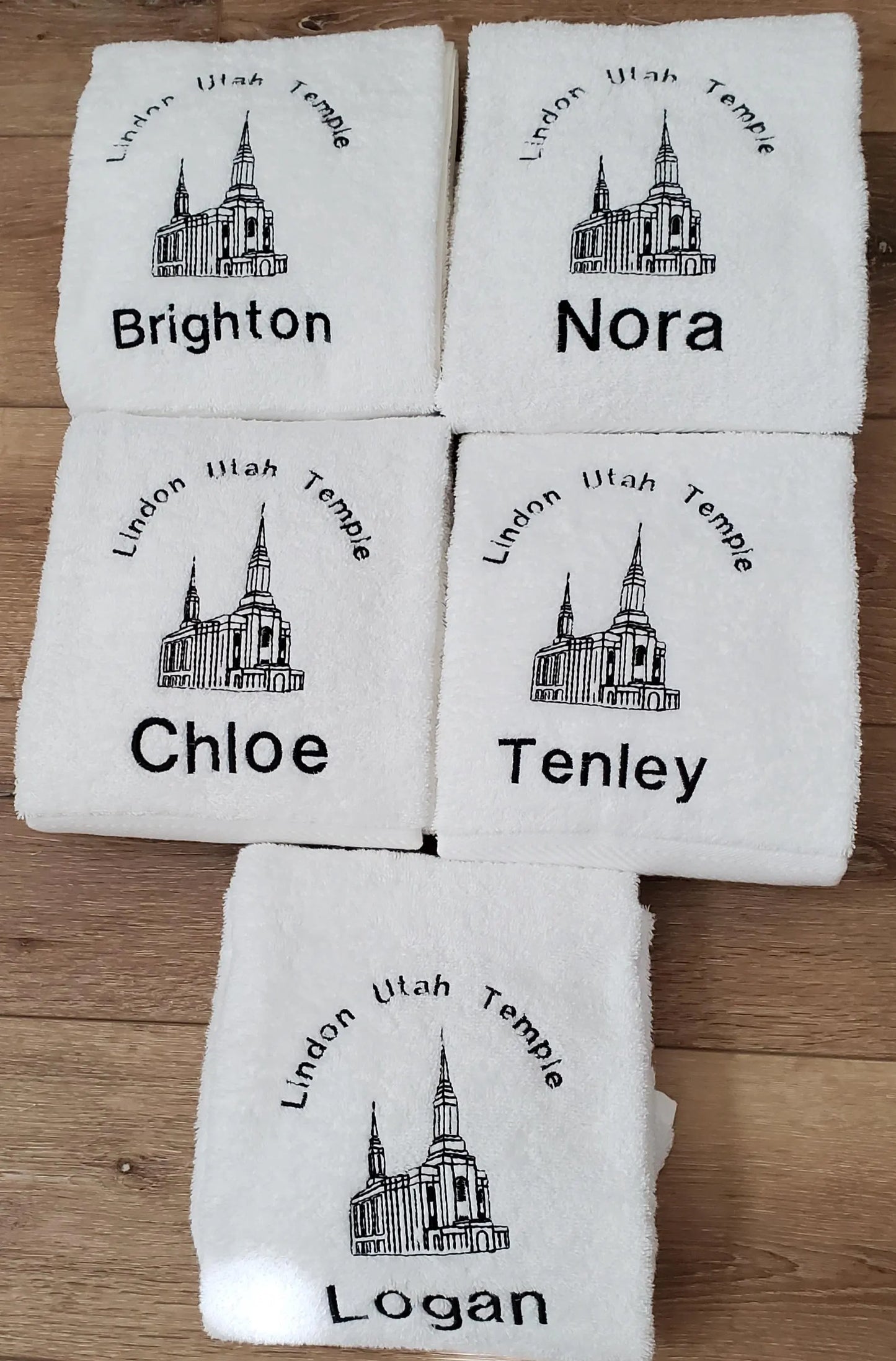 Lindon Utah LDS Temple Outline Machine Embroidery Digitized Design Files