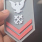 US Navy Petty Officer 2nd Class Insignia Symbols 3D STL Files For 3D Printing Using 3D Printer Machines