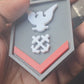 US Navy Petty Officer 3rd Class Insignia Symbols 3D STL Files For 3D Printing Using 3D Printer Machines