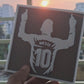 Leonel Messi LM10 Celebration Penalty Silhouette 3D STL Files For 3D Printing Using 3D Printer Machines