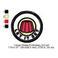 Aspic Jelly Merit Adulting Badge Machine Embroidery Digitized Design Files