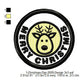 Marry Christmas Deer Wish Merit Badge Machine Embroidery Digitized Design Files