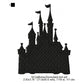 California Disneyland Silhouette Machine Embroidery Digitized Design Files